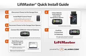 Liftmaster Quick Install Guide Manualzz Com