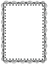 Ms Word Border Template Decorative Borders For Documents Jazz Up