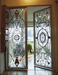Stained Glass Door Art Deco Interior
