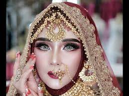 tutorial hijab ala pengantin india