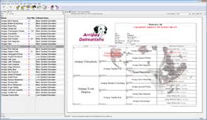 Dog Pedigree And Breeding Software For Breeders Tenset
