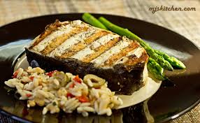 the best grilled halibut from mj s kitchen