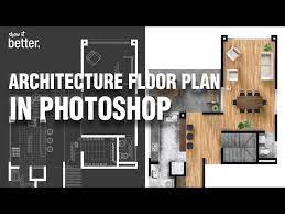 architecture floor plan in photo