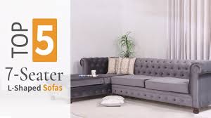 7 seater l shaped sofa set designs