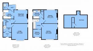 Floor Plan For 3 Bedroom Detached House
