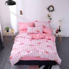 4 pcs pink color girls room
