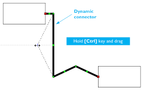 Making Bends In Visios Dynamic Connector Visio Guy