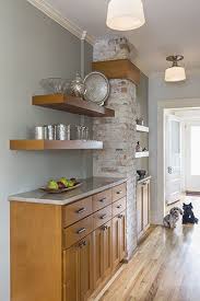 Why is it necessary to clean kitchen chimney in a timely manner? Image Result For Cabinets With Exposed Chimney Kitchen Remodel Small Bungalow Kitchen Kitchen Renovation