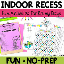 indoor recess activities ideas for