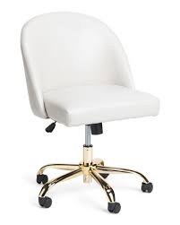 Clatina ergonomic high mesh swivel desk chair with adjustable height arm office. Shop Tjmaxx Com Discover A Stylish Selection Of The Latest Brand Name And Designer Fashions All At A Great Value Gold Legs Chair Office Chair