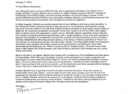 Letter of Recommendation For College Student Resume Acierta us