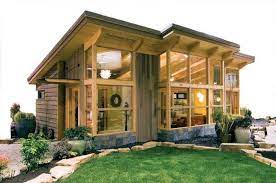 Once delivered, you can actually put the pieces or modules of the house together by yourself or with the help of a professional contractor. Modern Home With Cabin Exterior Smallbathrooms Bathroomdesigns Bathroomideas Livingsmall Prefab Modular Homes Modern Modular Homes Affordable Prefab Homes