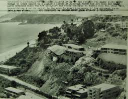 Photo 1965 Landslide Sunset And Pacific Coast Highway