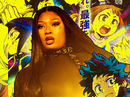 Megan thee stallion goes full shoto todoroki in icy hot photo shoot rapper continues to show off her serious love of anime. Megan Thee Stallion And Anime Or The Male Gatekeeping Of Fandom Spaces Teen Vogue