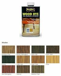 rustins wood dye 250ml 1l all colours
