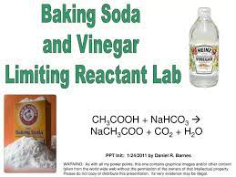 vinegar limiting reactant lab