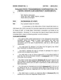 Work Order Cum Contract Agreement Doc Template Pdffiller