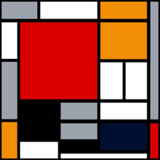 piet mondrian fabric wallpaper and