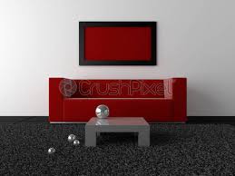 Black doors and white trim: Interior Design Red Black And Metal Stock Photo Crushpixel