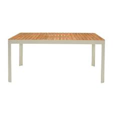 Outdoor Dining Table With Plank Style