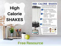 high calorie shakes handout rd2rd