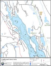 Candlewood Lake Map Northeastbass