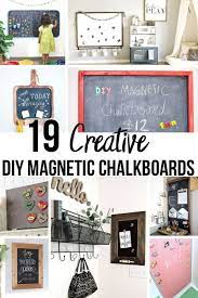 Easy Diy Magnetic Chalkboard Ideas
