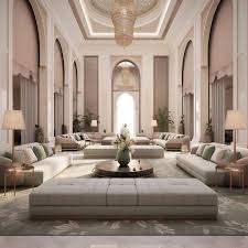 modern arabic majlis interior design in