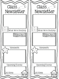 9 Classroom Newsletter Templates Free Sample Example Format With