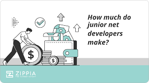 how much do junior net developers make