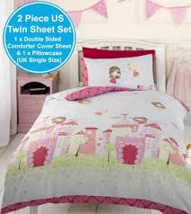 bedding sets fairy castle single duvet