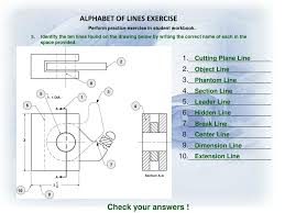 Alphabet of line · 1. Ppt Blueprint Reading Powerpoint Presentation Free Download Id 4048645