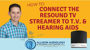 Resound hearing aid app puts you in control. Resound Tv Streamer 2 To Tv Hearing Aids Connecting Your Streamer Youtube
