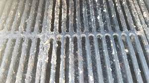 how to clean cast iron grill grates and