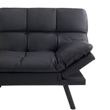 black convertible sofa bed