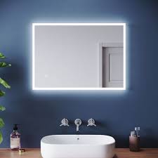 Elegant Rectangular Bathroom Led Mirror