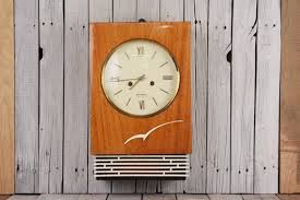 Mechanical Wall Clock Jantar Vintage