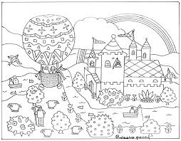 You could also print the image using. Imaginative Fairy Tale Coloring Page