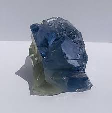 Slag Glass Chunk Art Sculpture 4