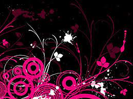 Dark Pink and Black Wallpapers - Top ...