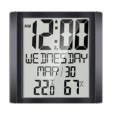 Wall Clock Extra Large Digital Display