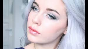 jack frost inspired makeup tutorial