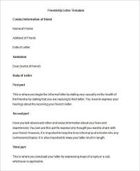 Friendly Letter Templates 44 Free Sample Example Format Within