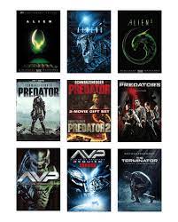 Predator science fiction film franchises have been at times merged into a single continuity by the release of the aliens vs. Aliens Predators And Terminators Oh My Chicago Public Library Bibliocommons