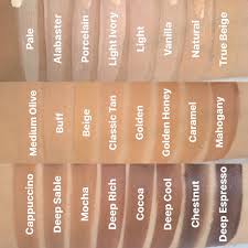 Nyx Total Control Drop Foundation Swatches Light Natural