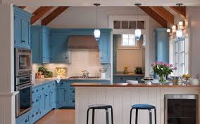 24 blue kitchen cabinet ideas to