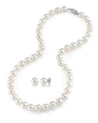 7 8mm Freshwater Pearl Necklace Earrings