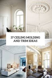 37 ceiling trim and molding ideas to