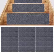 15pcs stair treads carpet non slip soft