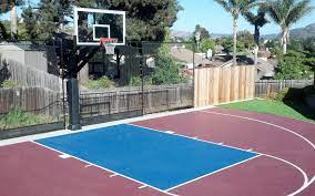 Concrete Coating For Basketball Court